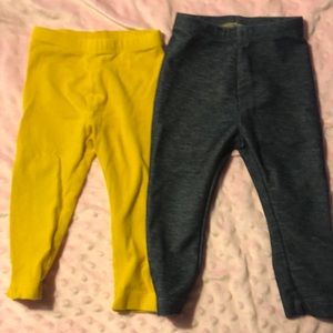 Old Navy toddler leggings, 18-24 m